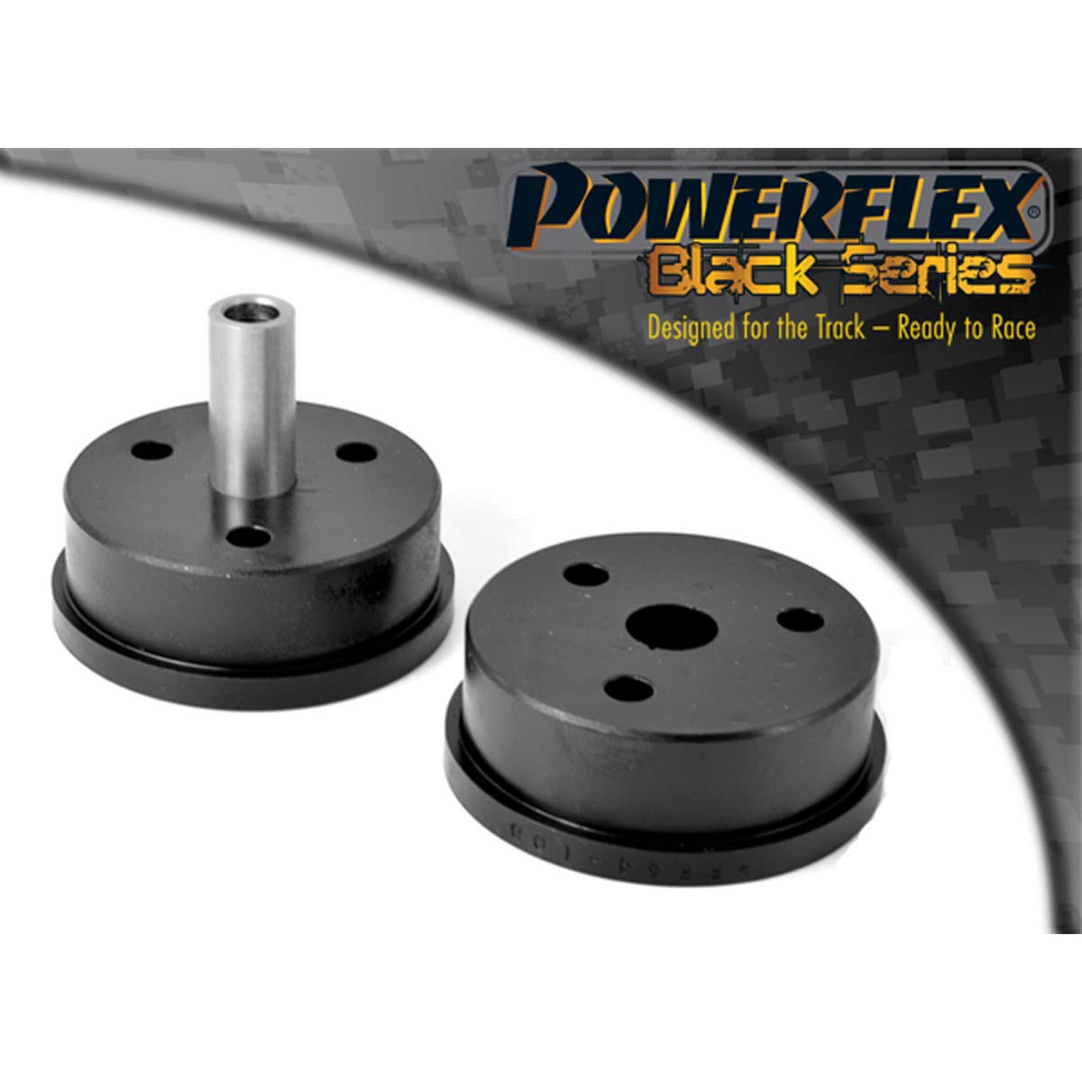 Powerflex Front Lower Rear Diff Mount (MSport) PFF44-108BLK For Mitsubishi Lancer Evolution VII, VIII & IX inc 260 (2001 - 2007)