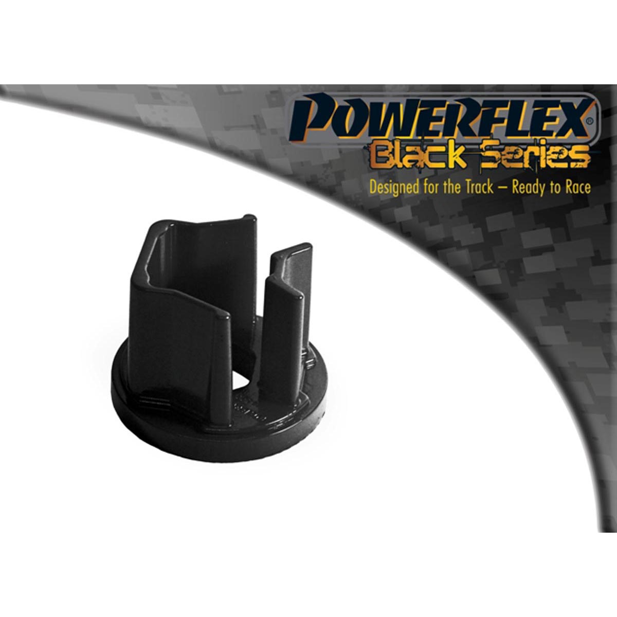 Powerflex Transmission Mount Insert PFF44-523BLK For Mitsubishi Colt (2002 - 2012)