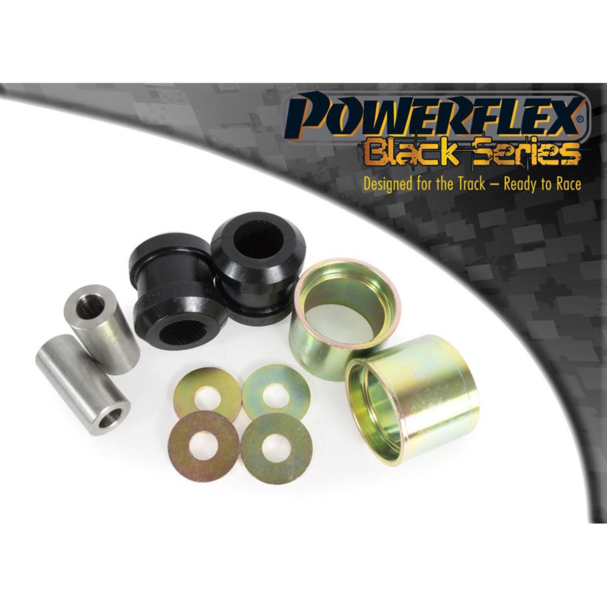 Powerflex Front Lower Control Arm Inner Bush PFF5-1002BLK For BMW 5 Series E60 Saloon (2003-2010)