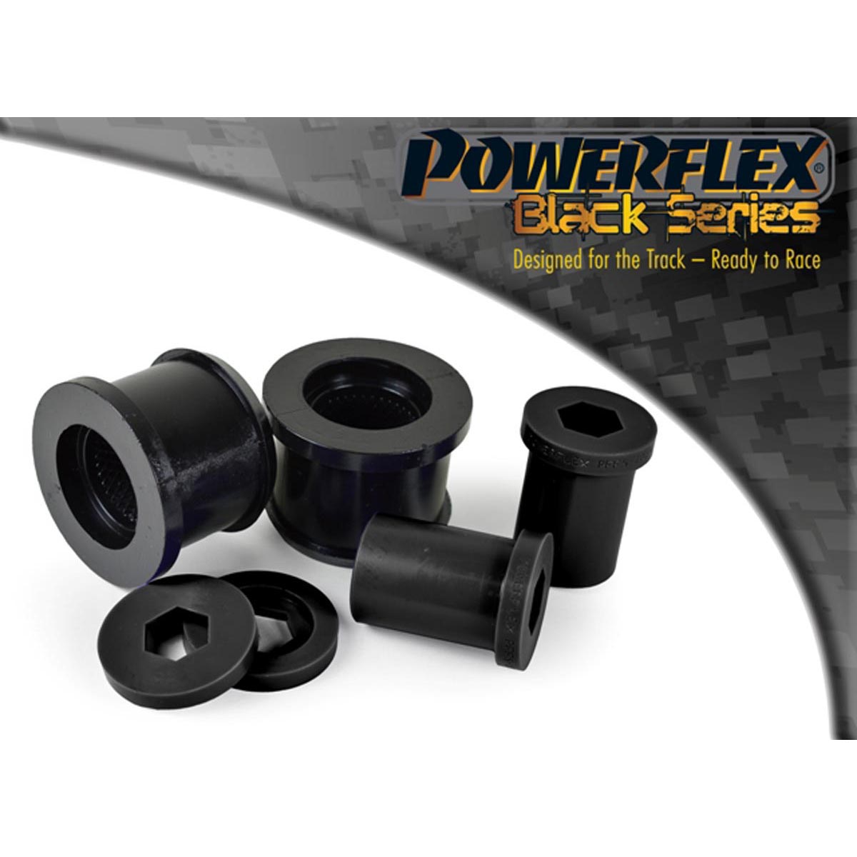 Powerflex Front Wishbone Rear Bush PFF5-101BLK For Mini R50/52/53 Gen 1 (2000 - 2006)