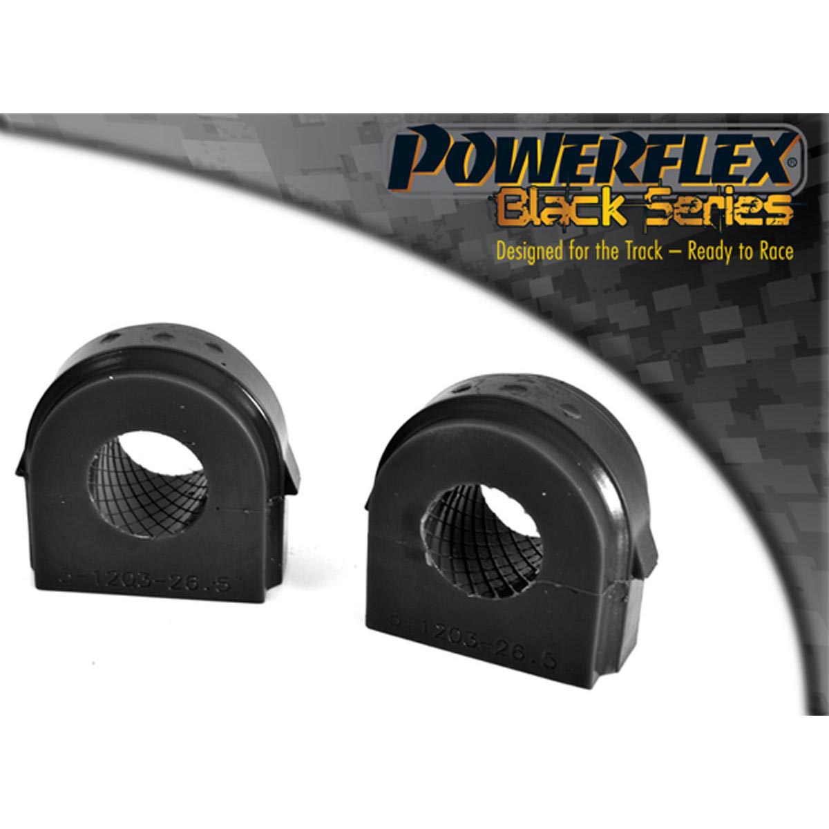 Powerflex Front Anti Roll Bar Bush 26.5mm PFF5-1203-26.5BLK For BMW 3 Series E90, E91, E92 & E93 (2005-2013) M3 inc GTS & Cab