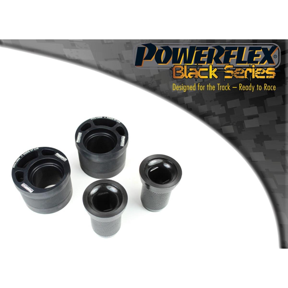 Powerflex Front Arm Rear Bush Caster Offset PFF5-1302GBLK For BMW 1 Series F40 (2018 - )