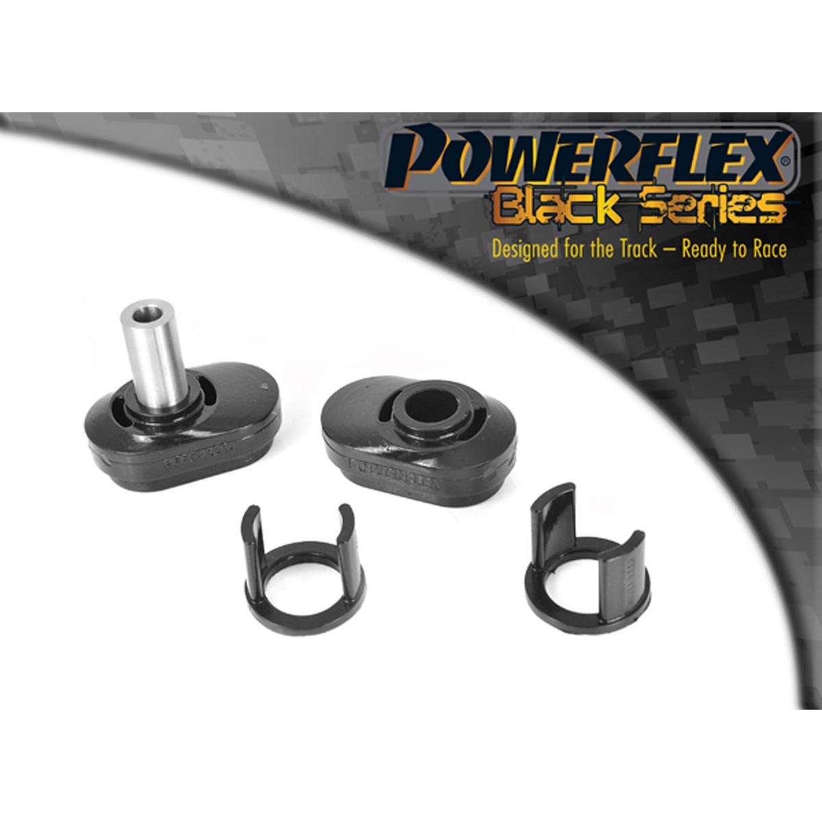 Powerflex Lower Engine Mount Large Bush PFF5-1320BLK For Mini F57 Cabriolet (2014 - on)