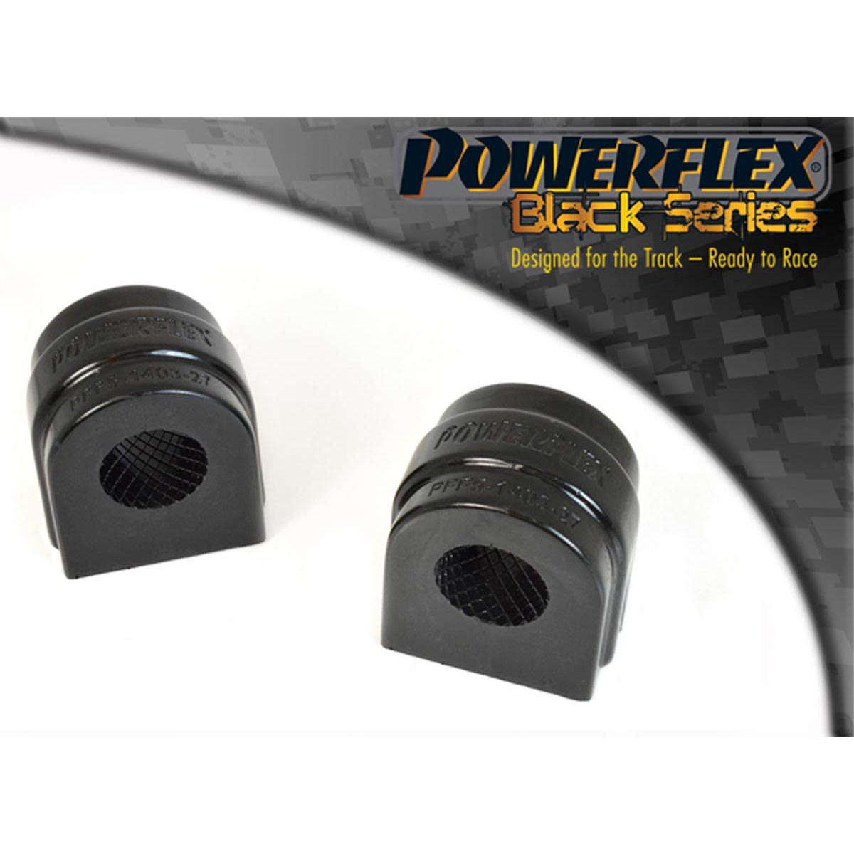 Powerflex Front Anti Roll Bar Mounting Bush 27mm PFF5-1403-27BLK For BMW X Series X6 E71 (2007-2014)