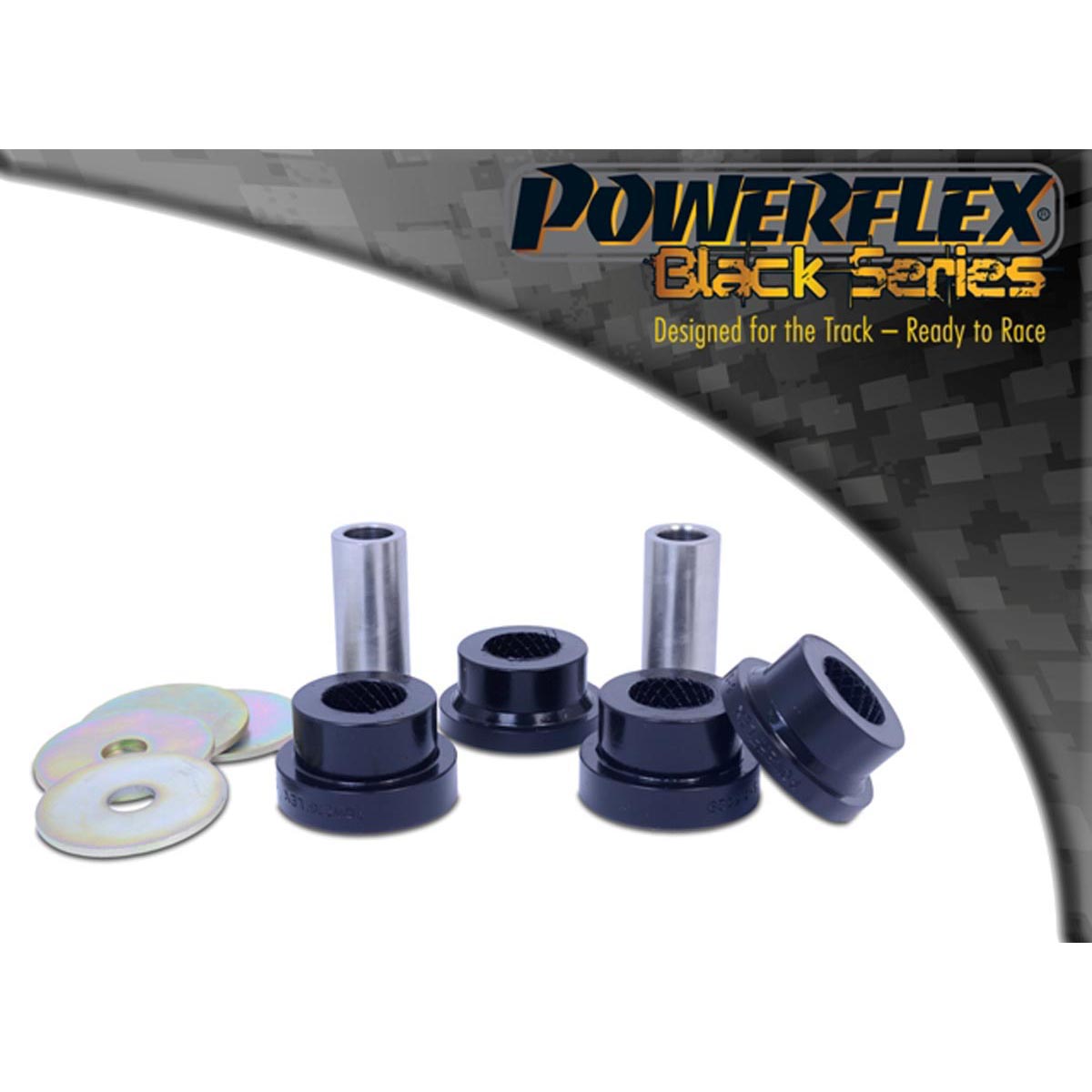 Powerflex Front Arm Outer Bush PFF5-1602BLK For BMW 3 Series E21 (1978 - 1983)