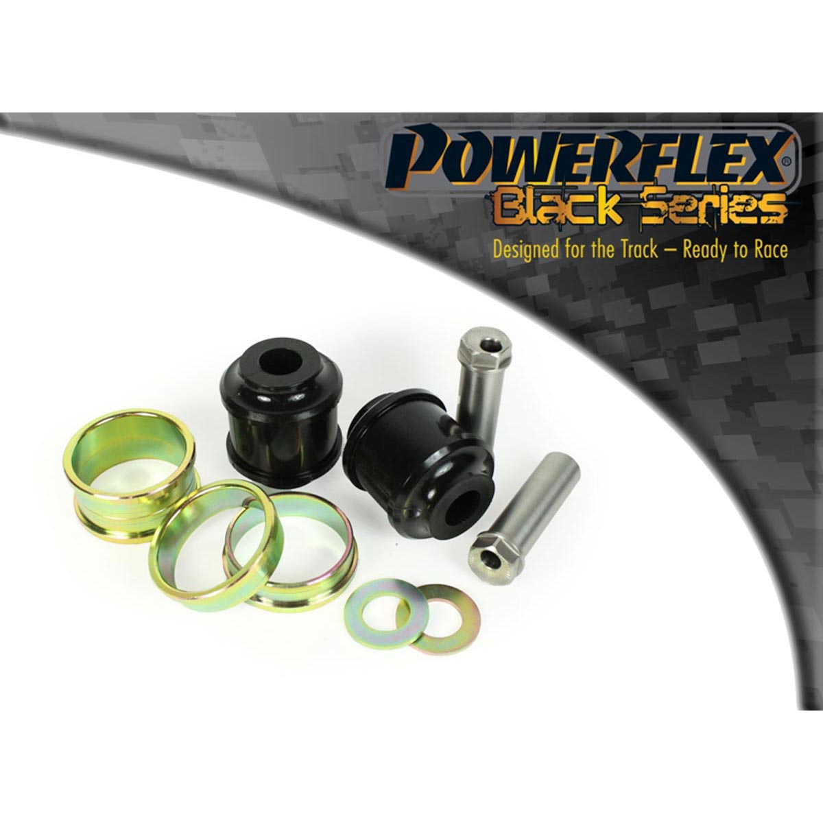 Powerflex Front Radius Arm To Chassis Bush Caster Adjustable PFF5-1901GBLK For BMW 4 Series F32, F33, F36 (2013 -)