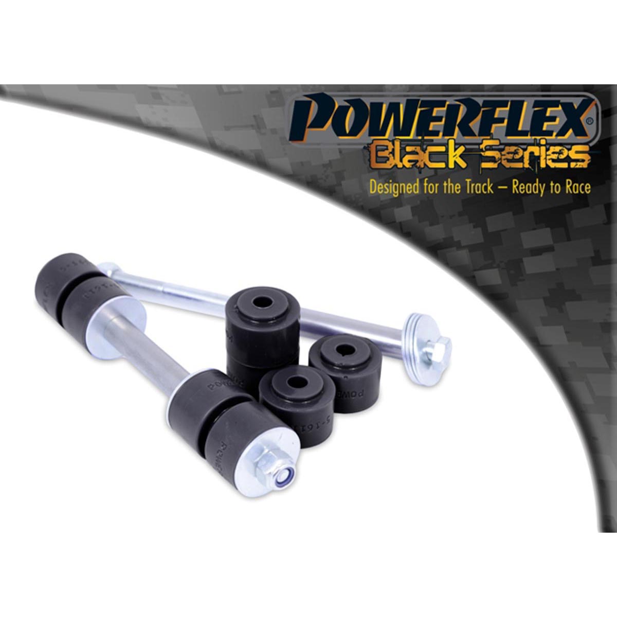 Powerflex Rear Anti Roll Bar Link Rod Bush PFF5-2004BLK For BMW (2018 on) 1502-2002 (1962 - 1977)