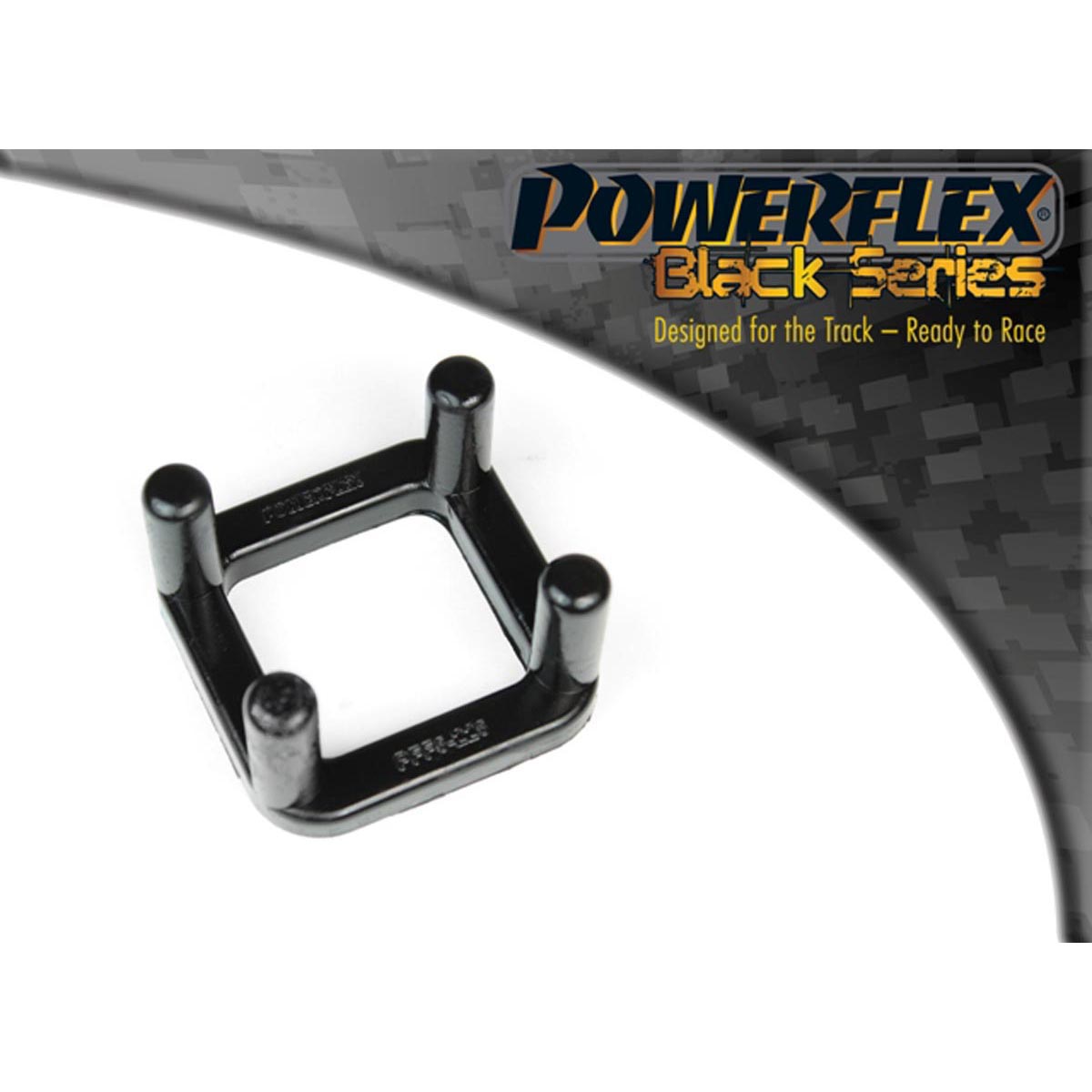 Powerflex Upper Gearbox Mount Insert (Track) PFF5-225BLK For Mini R58 Coupe (2011 - 2015)