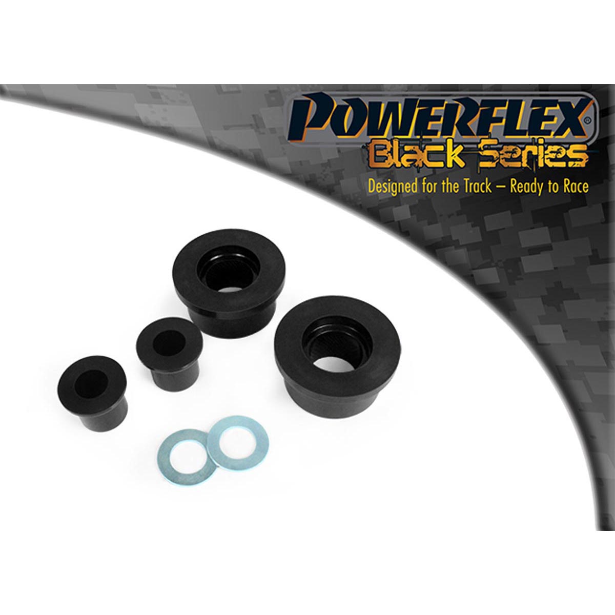 Powerflex Front Lower Wishbone Rear Bush (Concentric) PFF5-301BLK For BMW Z Series Z1 (1988 - 1991)