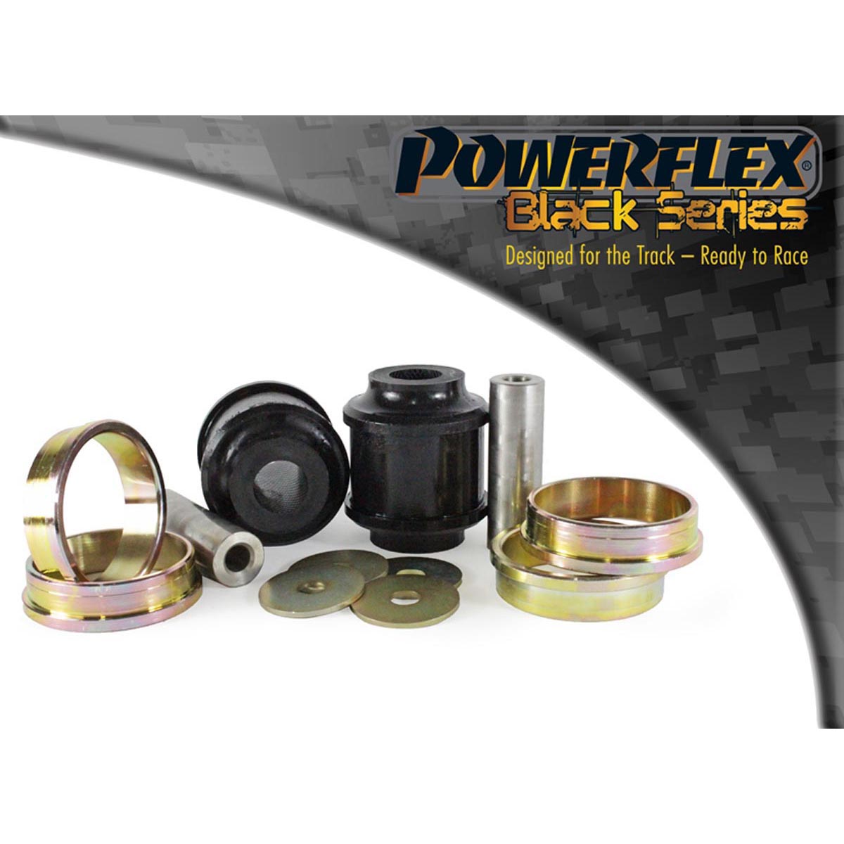 Powerflex Front Radius Arm To Chassis Bush PFF5-4001BLK For BMW 3 Series F80 M3 (2011 - 2018)