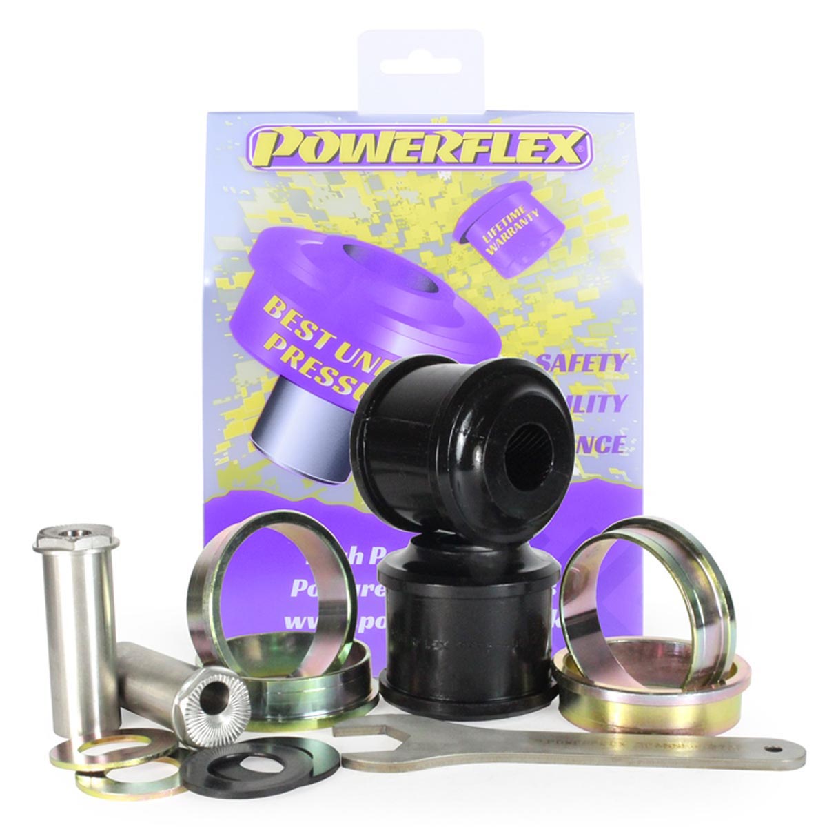 Powerflex Front Radius Arm To Chassis Bush Caster Adjustable PFF5-4001G For BMW 3 Series F80 M3 (2011 - 2018)