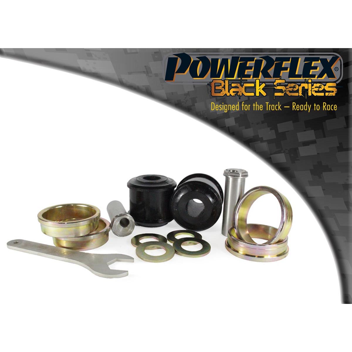 Powerflex Front Radius Arm To Chassis Bush	 PFF5-4101BLK For BMW 3 Series F30, F31, F34, F80 (2011 - 2018) Sedan / Touring xDrive