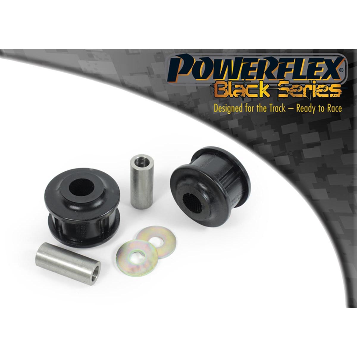 Powerflex Front Upper Control Arm To Chassis Bush PFF5-601BLK For BMW 7 Series E32 (1988-1994)