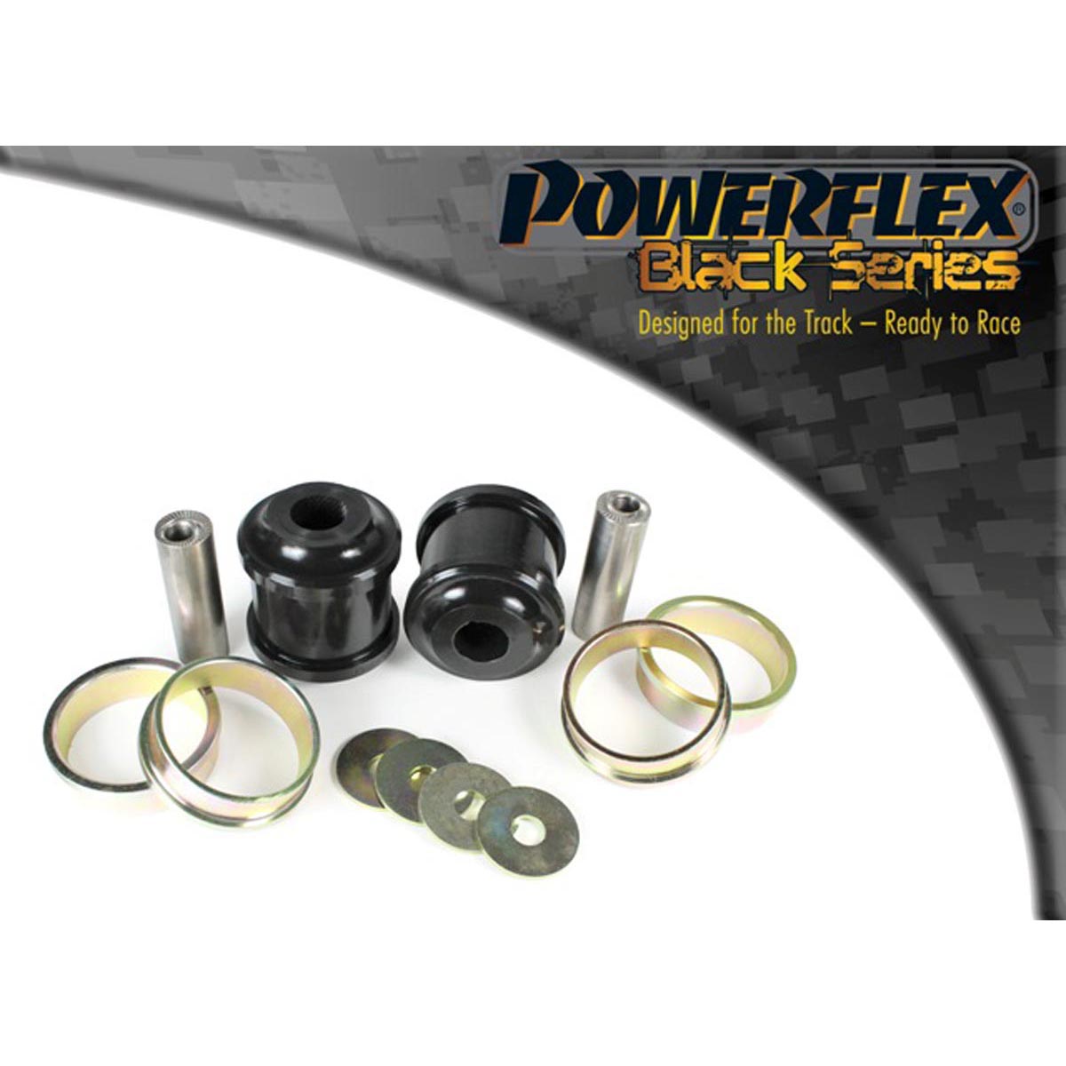 Powerflex Front Radius Arm To Chassis Bush PFF5-7001BLK For BMW 7 Series F01, F02, F03, F04 (2007 - )