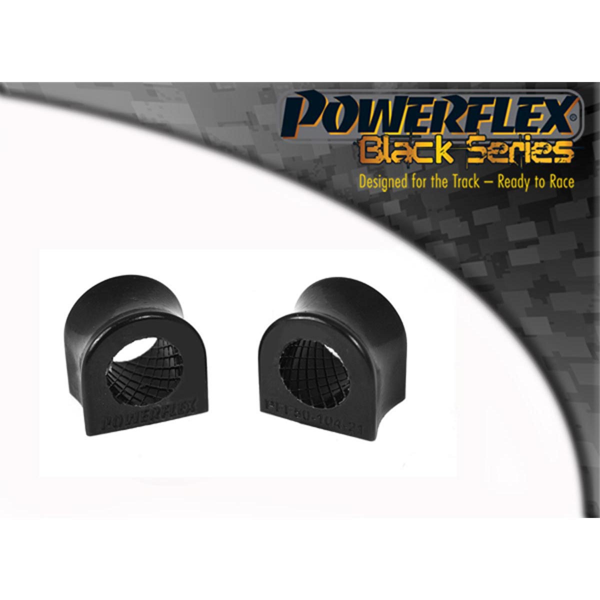 Powerflex Anti Roll Bar Outer Bush 21mm PFF50-104-21BLK For Citroen Saxo inc VTS/VTR (1996-2003)