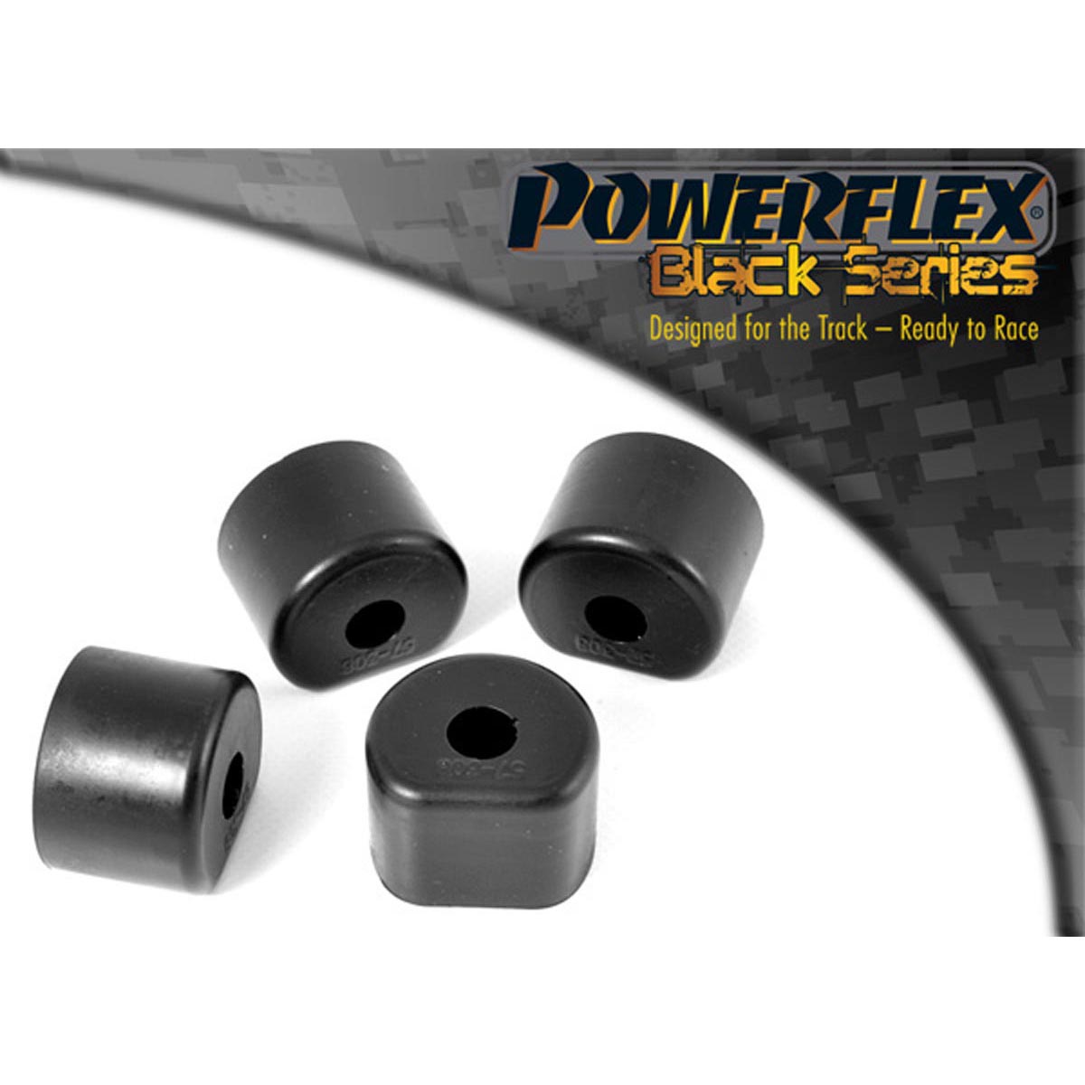 Powerflex Front Anti Roll Bar End Link To Wishbone PFF57-308BLK For Porsche 924 and S (all years), 944 (1982 - 1985)