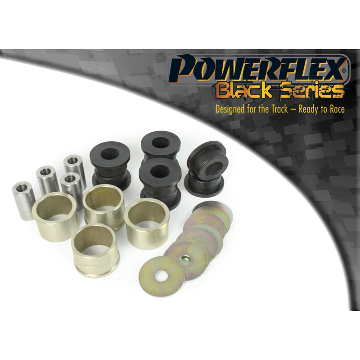 Powerflex Front Wishbone Front Bush PFF60-1001BLK For Renault Twingo II inc RS (2007-2014)