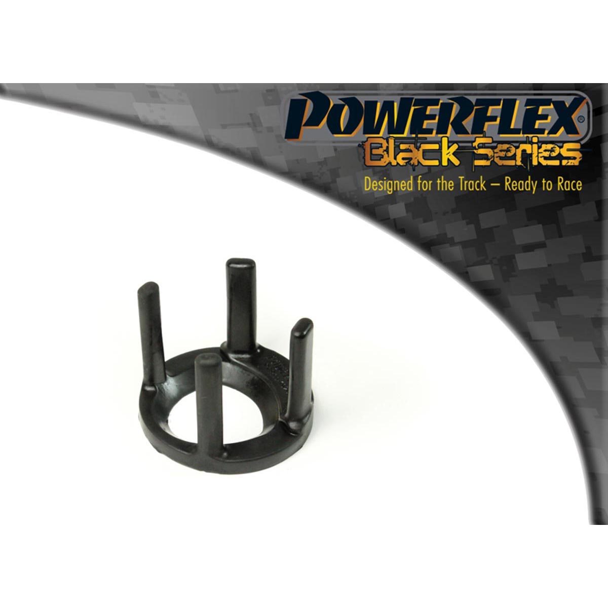 Powerflex Lower Engine Mount Insert PFF60-1020BLK For Renault Wind (2010 - 2013)