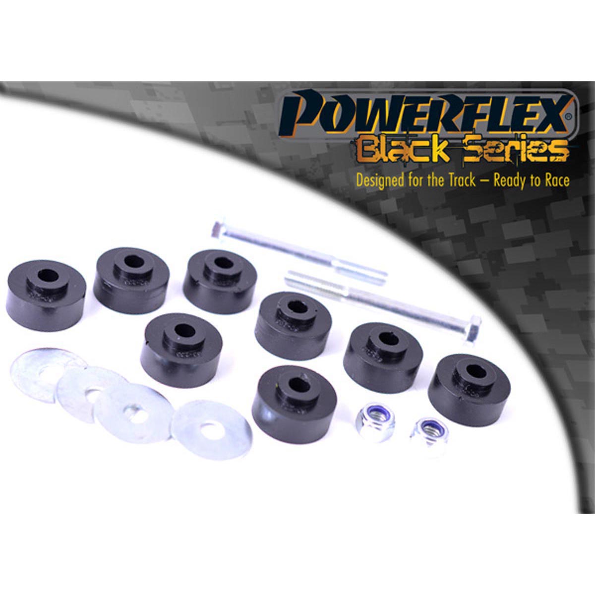 Powerflex Front Anti Roll Bar Outer Mount PFF60-205BLK For Renault Twingo II inc RS (2007-2014)