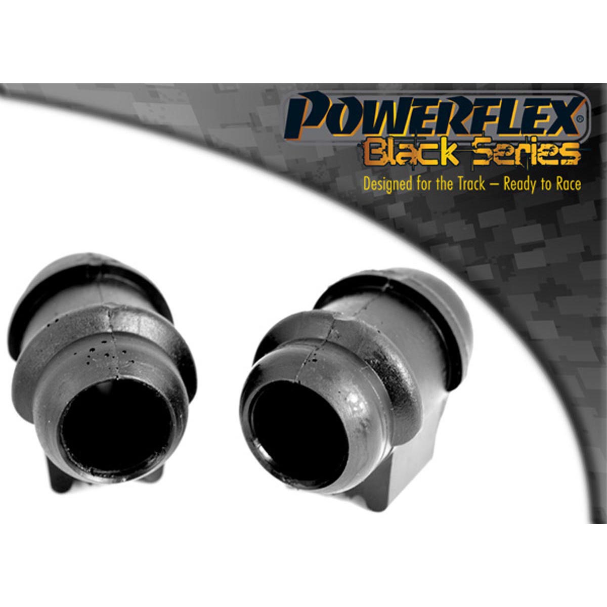 Powerflex Front Anti Roll Bar Outer Mount 22mm PFF60-207-22BLK For Renault Clio II inc 172 & 182 (1998-2012)