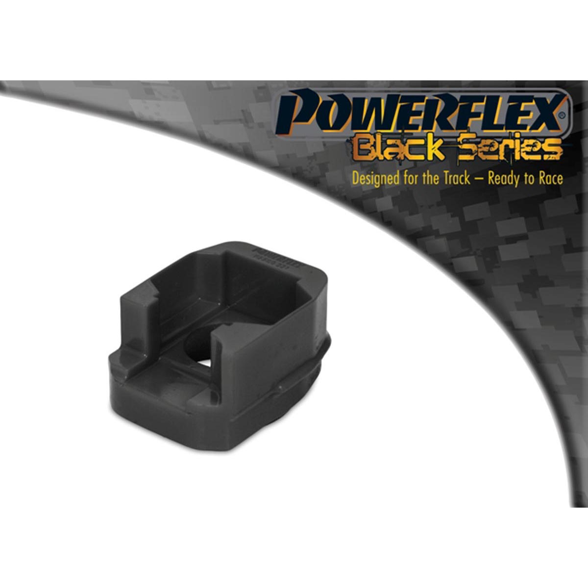 Powerflex Front Upper Right Engine Mount Insert PFF60-221BLK For Renault Kangoo (1997-2008)