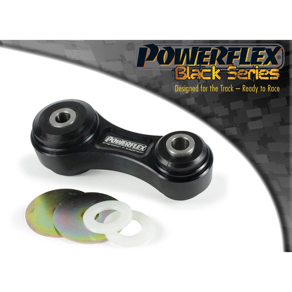 Powerflex Upper Engine Torque Mount - Track/MSport PFF60-8020BLK For Renault Scenic II (2003-2009)