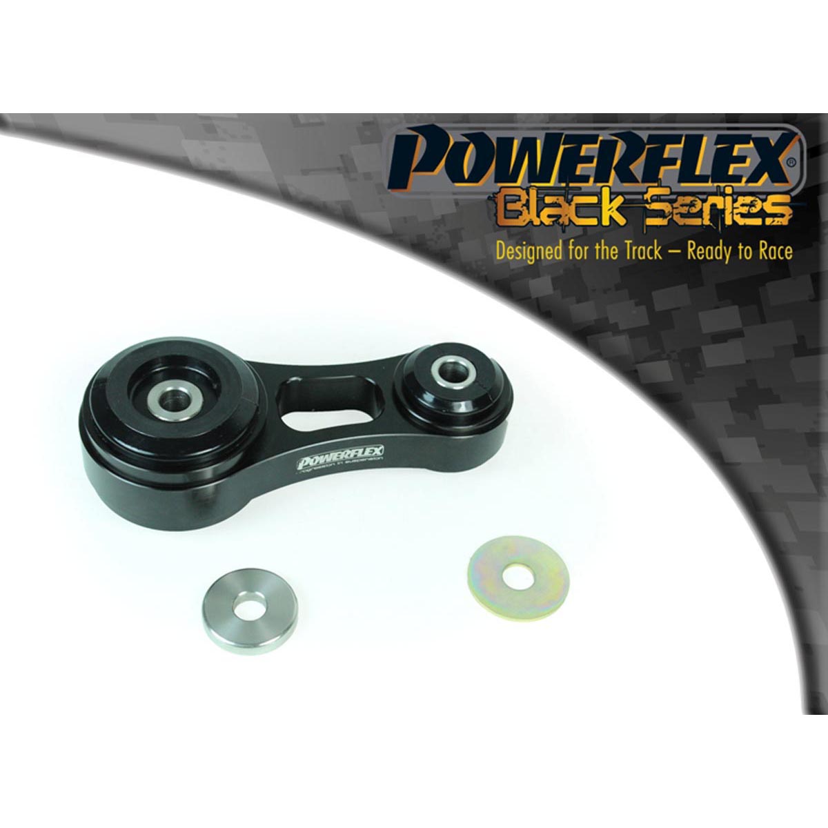 Powerflex Lower Torque Mount - Track/Msport PFF60-8025BLK For Nissan Note / Tiida (2006 - 2011)