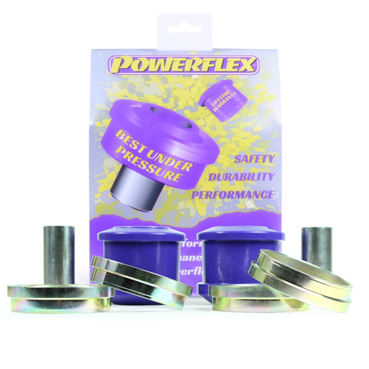 Powerflex Front Arm Rear Bush Caster Offset PFF60-802G For Renault Clio III Sport 197/200 (2005 - 2012)