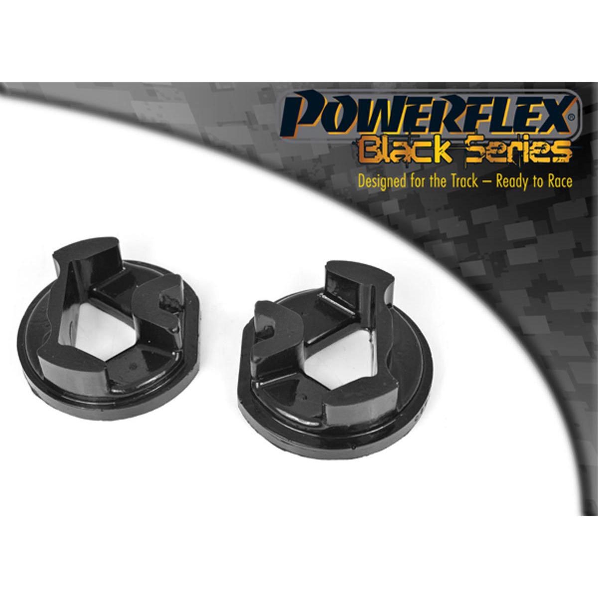 Powerflex Lower Engine Mount Insert PFF60-820BLK For Renault Megane II inc RS 225, R26 and Cup (2002-2008)