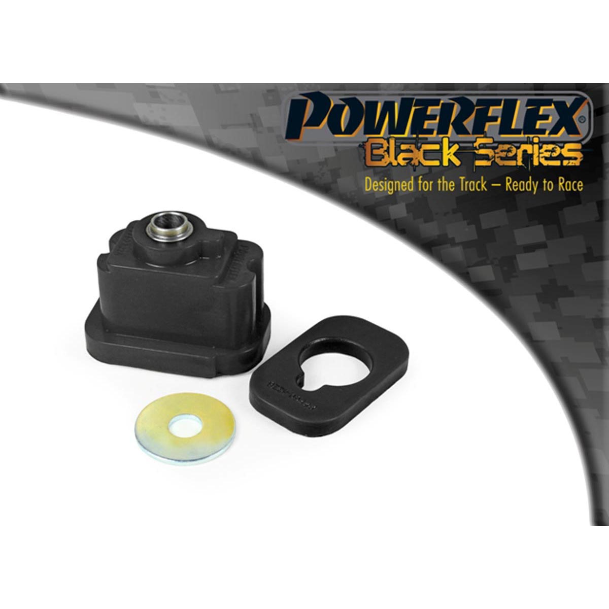 Powerflex Upper Engine Mount Torque Arm Bush PFF60-822BLK For Renault Clio III Sport 197/200 (2005 - 2012)