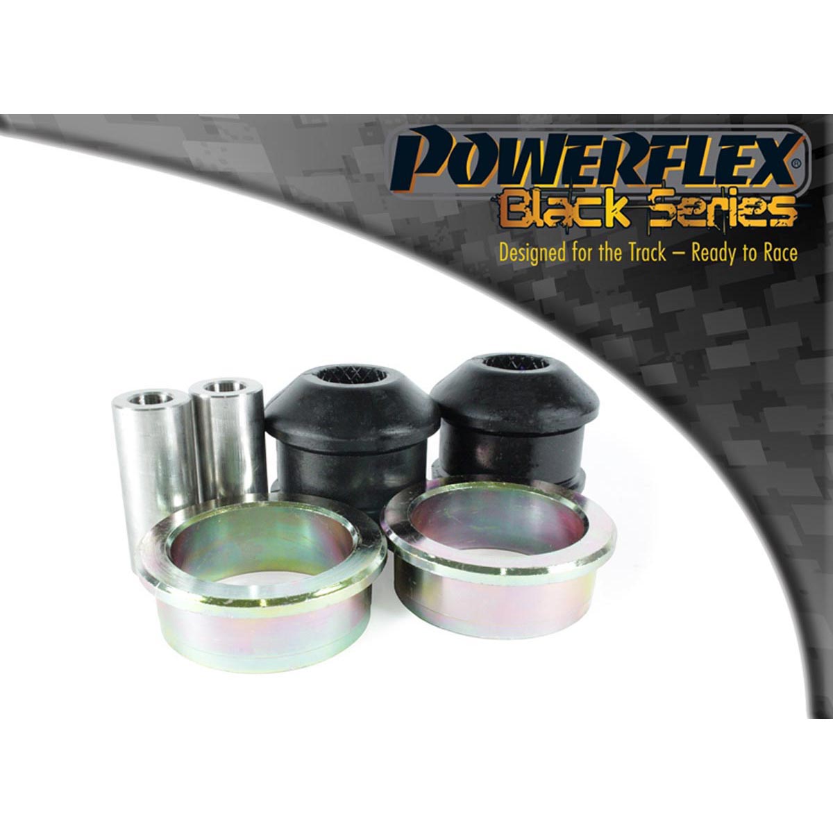 Powerflex Front Arm Rear Bush PFF60-902BLK For Renault Zoe (2012-ON)