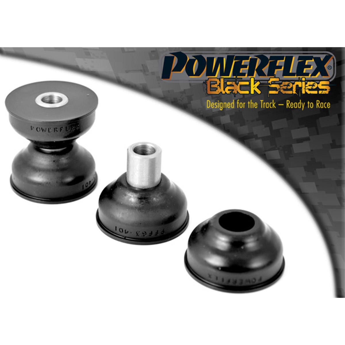 Powerflex Brake Reaction Bar Mount PFF63-401BLK For Rover 200 (1989 - 1998), 400 (1990 - 1998)