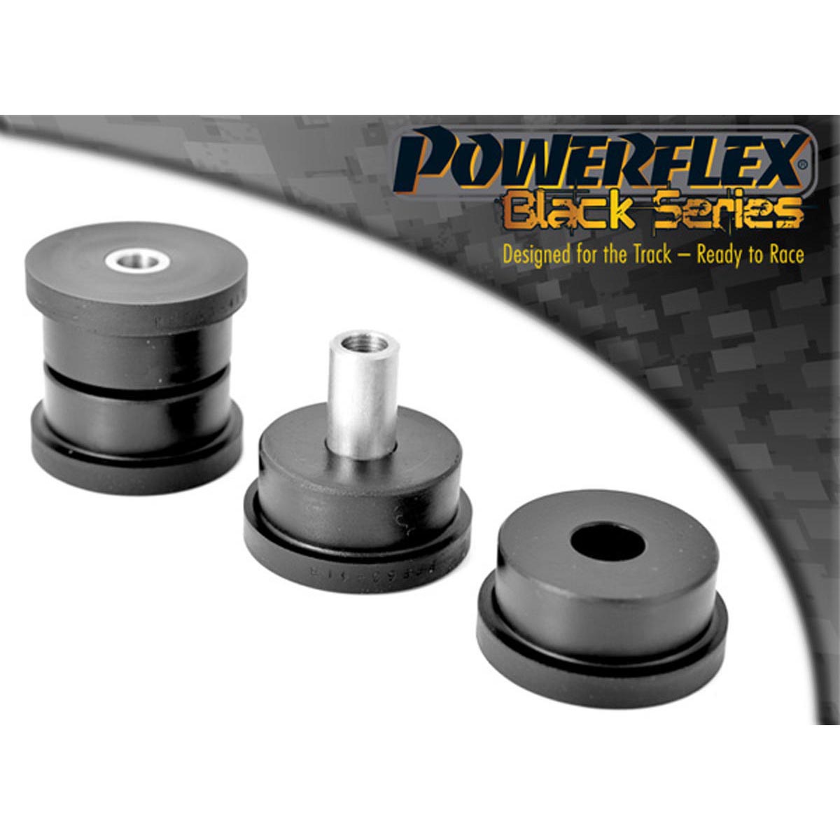 Powerflex Engine Mount Stabiliser Large Bush PFF63-418BLK For MG ZS Mk1 (2001-2005)