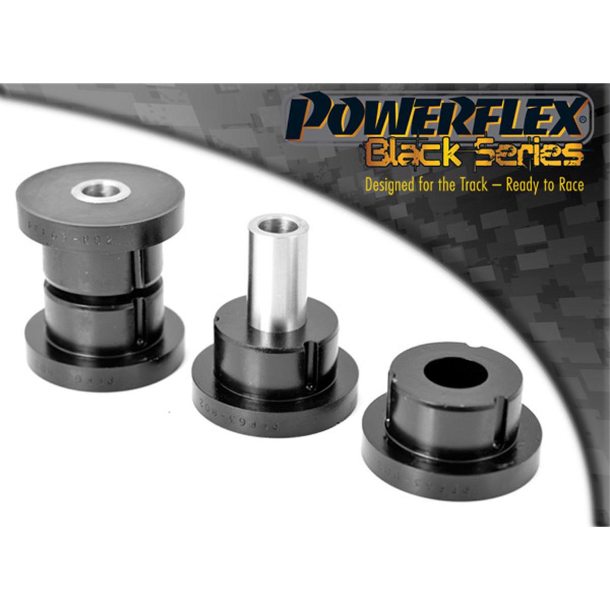 Powerflex Front Lower Shock Mounting Bush PFF63-802BLK For Rover 800 (1986 - 1998)