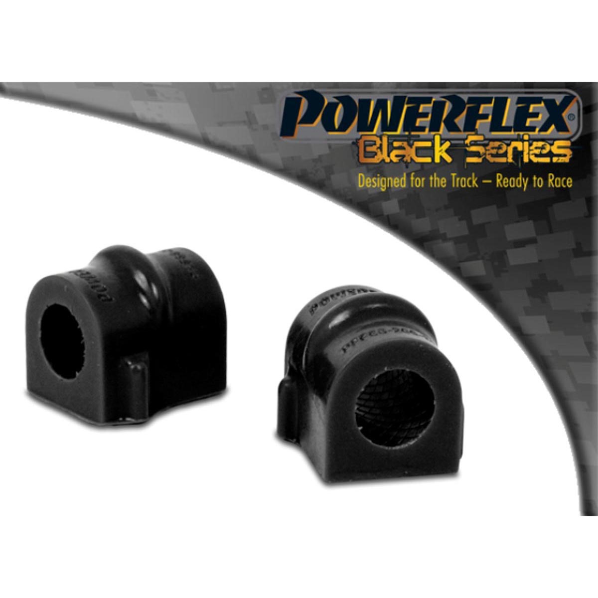 Powerflex Front Anti Roll Bar Mounting Bush 20mm PFF66-206-20BLK For Saab 9-5 YS3E (1998-2010)