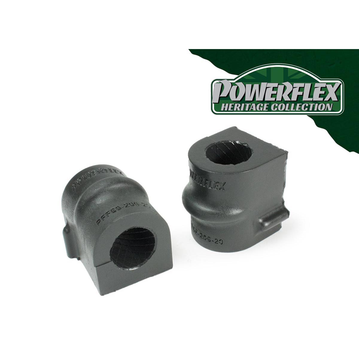 Powerflex Front Anti Roll Bar Mounting Bush 20mm PFF66-206-20H For Saab 9-5 YS3E (1998-2010)