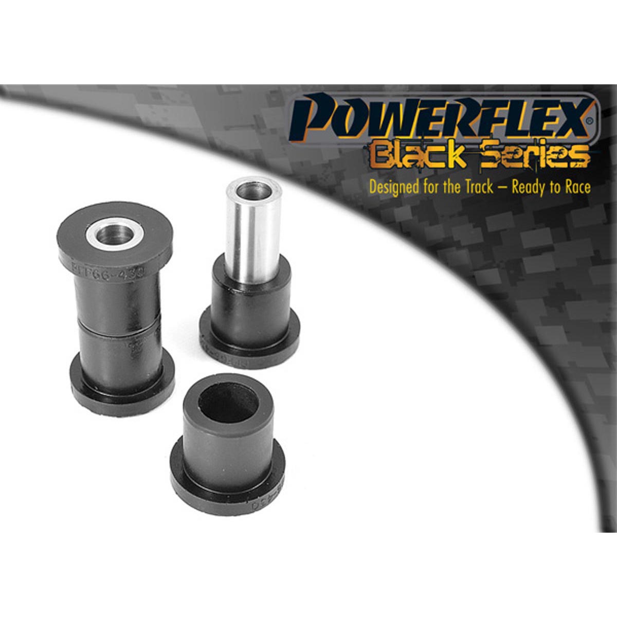 Powerflex Steering Rack Mounting Bush PFF66-430BLK For Saab 9000 (1985-1998)