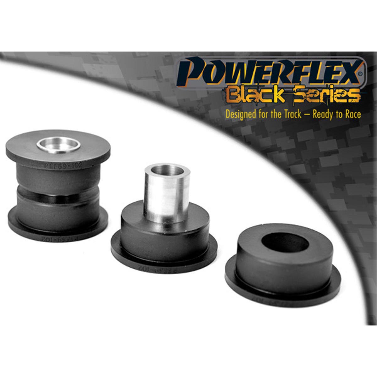 Powerflex Front Wishbone Rear Bush PFF69-102BLK For Subaru Forester SG (2002 - 2008)