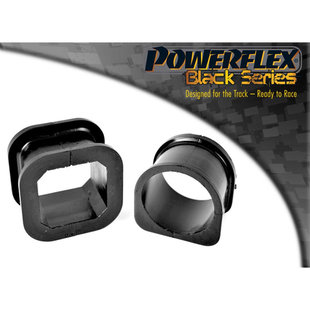 Powerflex Steering Rack Mount Bushes PFF69-109KBLK For Subaru Forester SG (2002 - 2008)