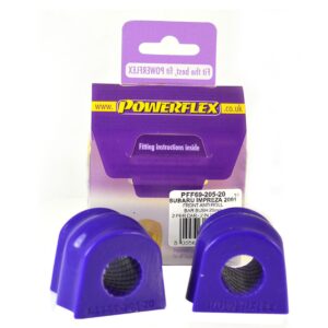 Powerflex Front Anti Roll Bar Bush 20mm PFF69-205-20 For Subaru Forester SG (2002 - 2008)