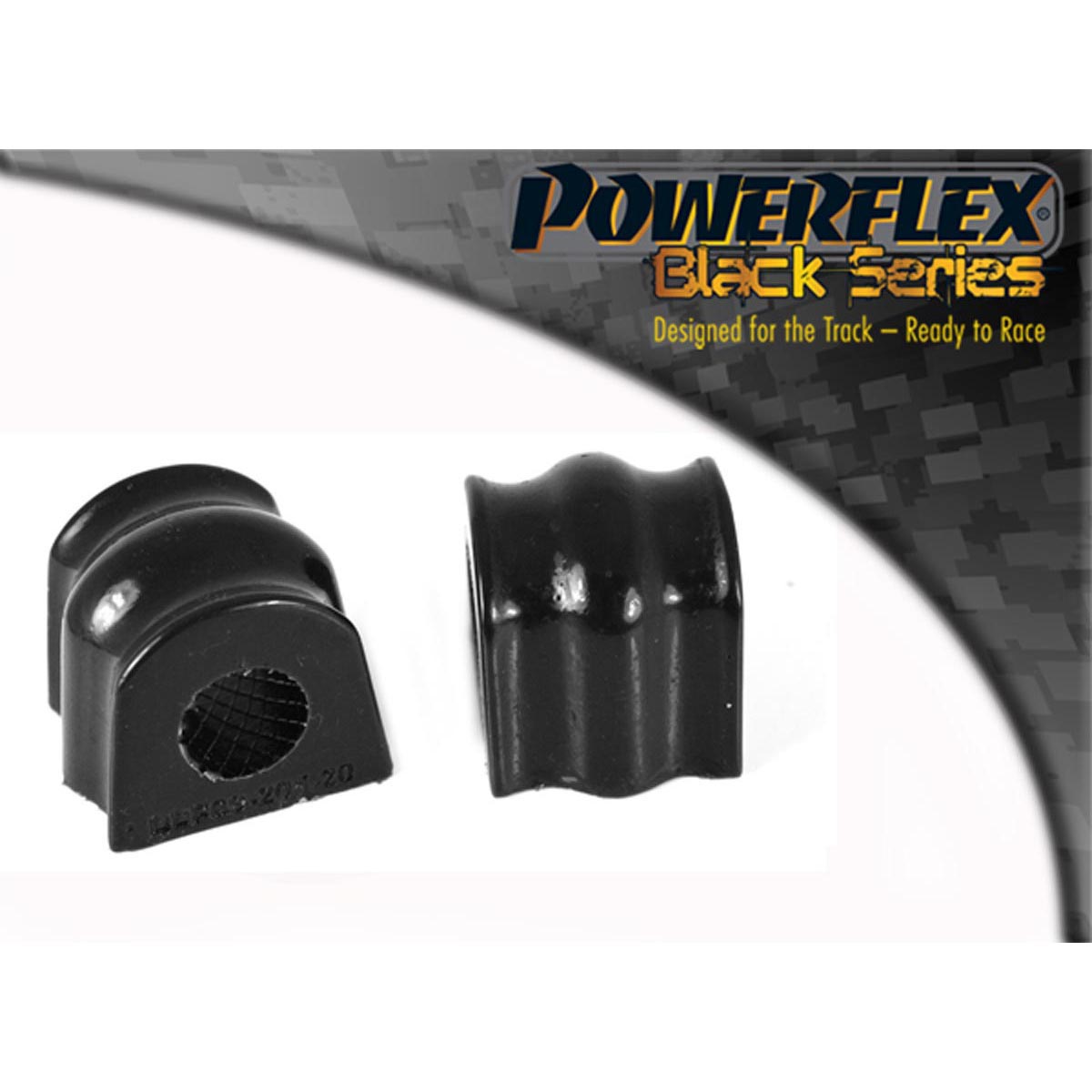 Powerflex Front Anti Roll Bar Bush 20mm PFF69-205-20BLK For Subaru Forester SG (2002 - 2008)