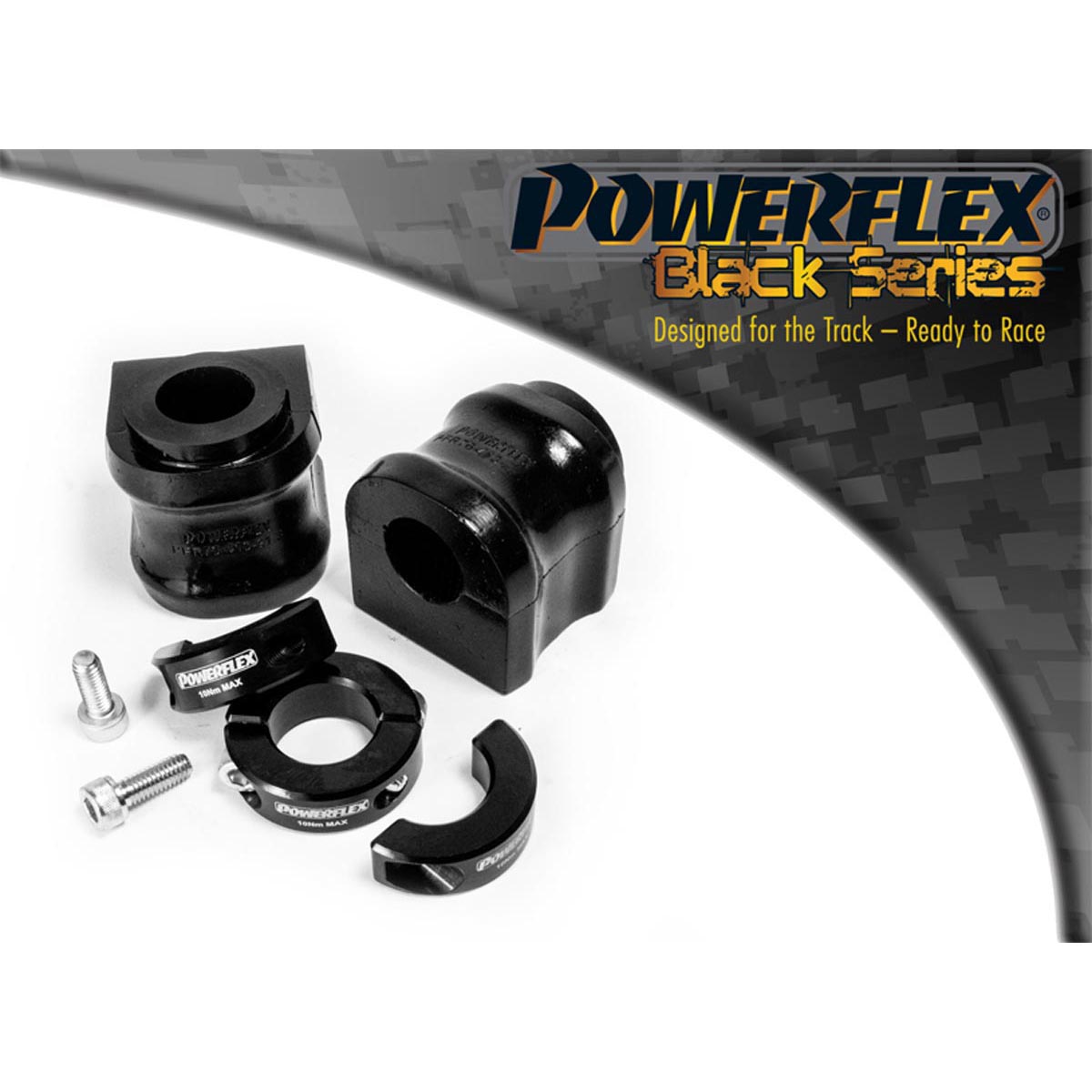 Powerflex Front Anti-Roll Bar Bush 24.2 mm PFF76-403-24.2BLK For Toyota GR Yaris (2020-2024)