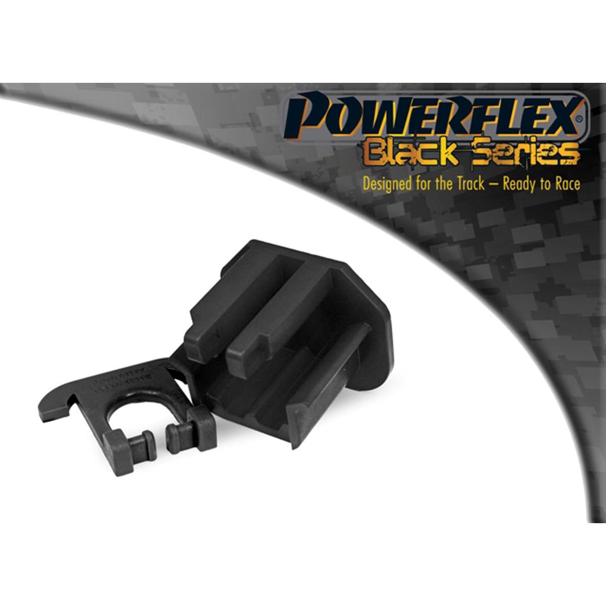 Powerflex Engine Mount Insert Right Side PFF80-1031BLK For Vauxhall / Opel Corsa C (2000-2006)