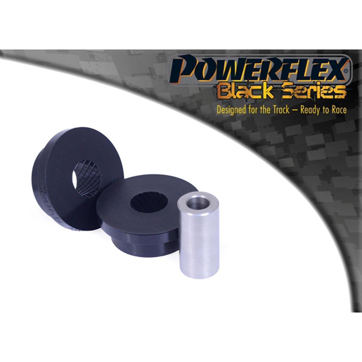 Powerflex Rear Lower Engine Mount Rear Bush PFF80-1032BLK For Vauxhall / Opel Meriva A (2003 - 2010)