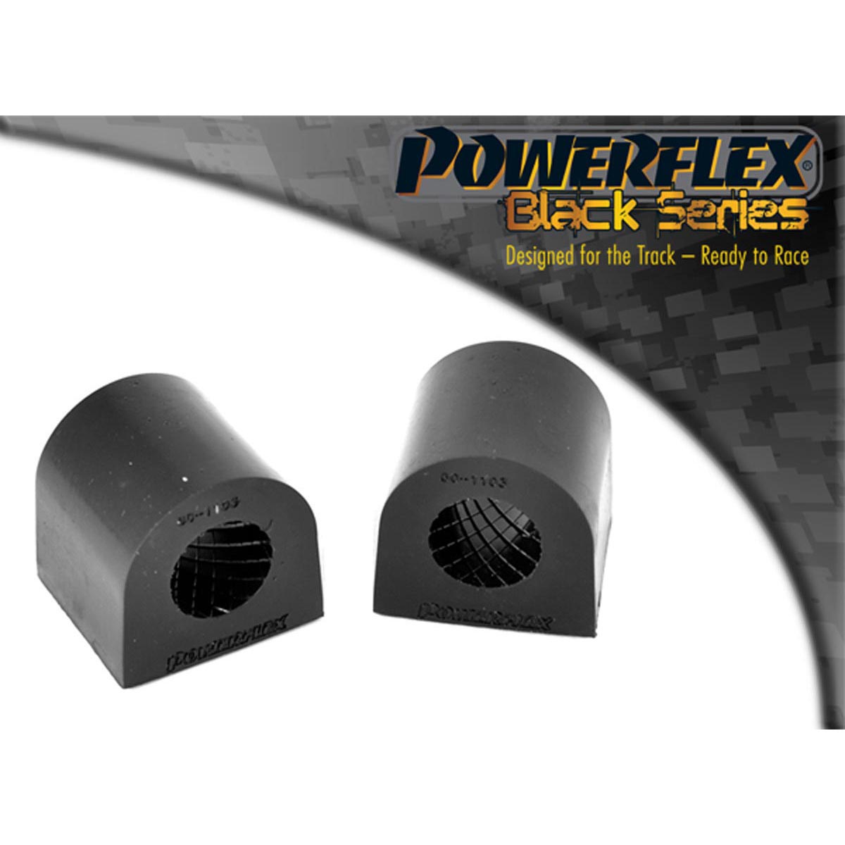 Powerflex Front Anti Roll Bar 16.4mm PFF80-1103-16.4BLK For Fiat Abarth Grande Punto