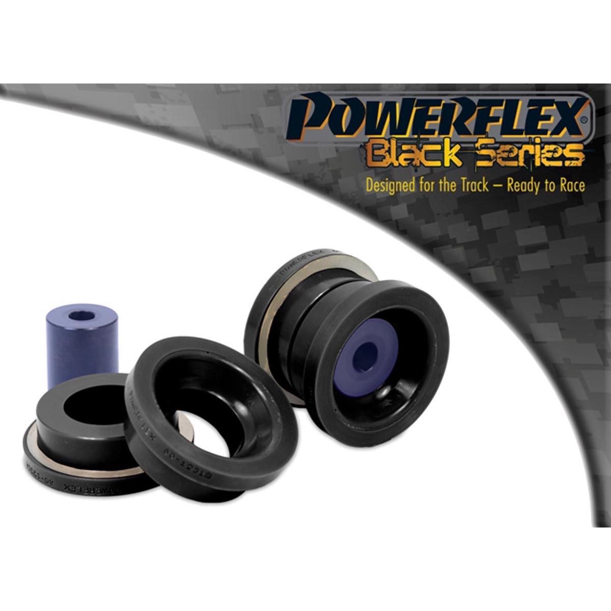 Powerflex Front Subframe Rear Bush PFF80-1231BLK For Saab 9-3 (2003-2014)