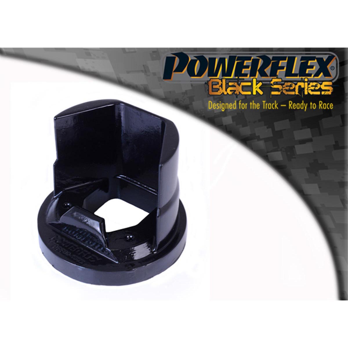 Powerflex Upper Right Engine Mounting Insert Diesel PFF80-1322BLK For Vauxhall / Opel Astra MK5 - Astra H (2004 - 2010)