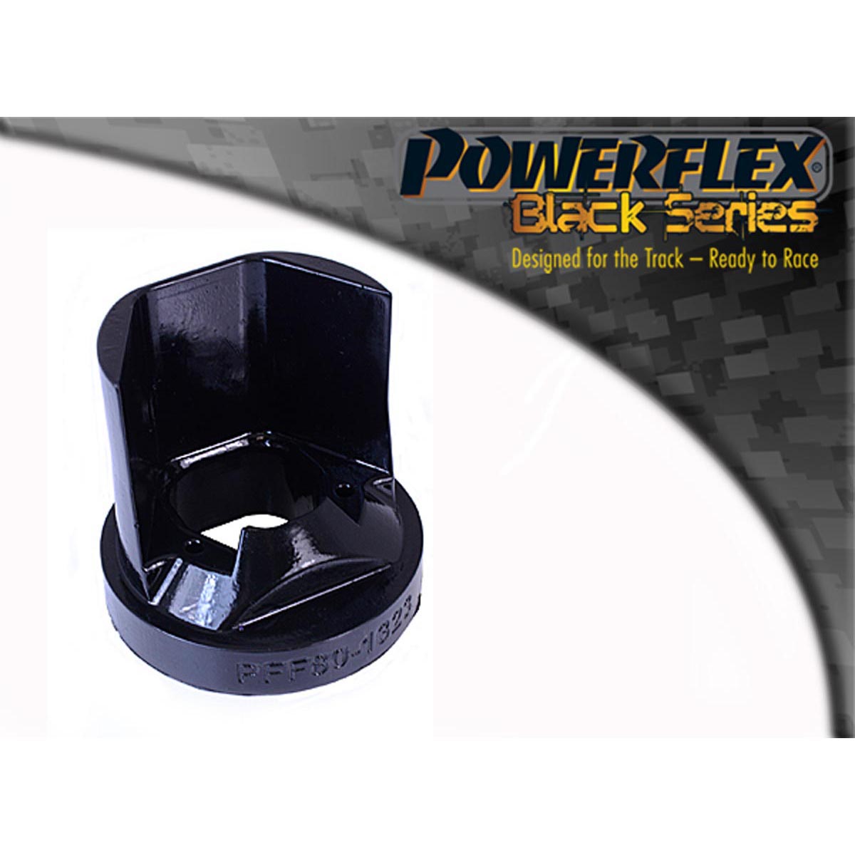 Powerflex Upper Right Engine Mounting Insert Petrol PFF80-1323BLK For Vauxhall / Opel Zafira A (1999-2004)