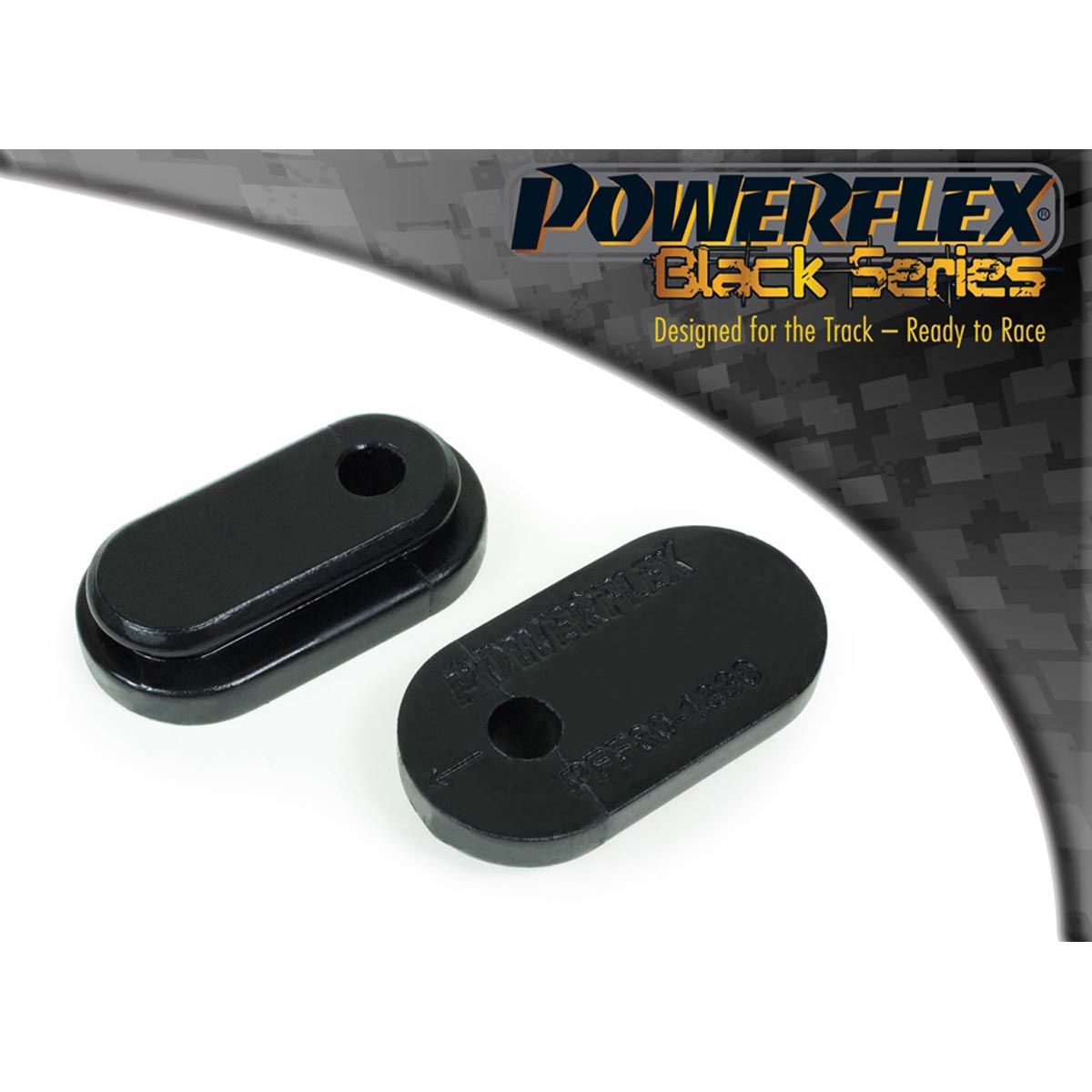 Powerflex Lower Radiator Mount PFF80-1330BLK For Vauxhall / Opel Zafira B (2005-2014)