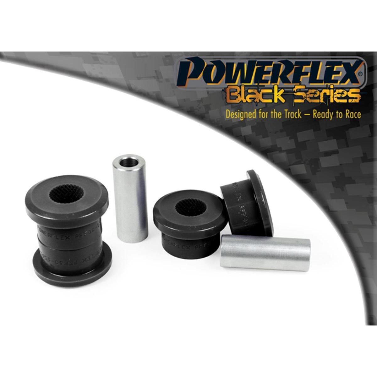 Powerflex Front Arm Front Bush PFF80-1501BLK For Saab 9-5 YS3G XWD (2010 - 2012)